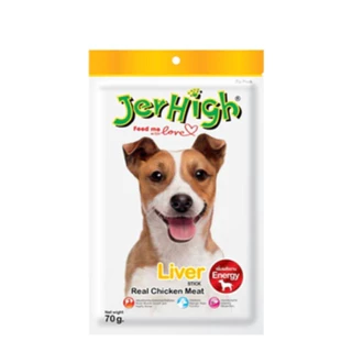 Jerhigh Stick ขนมสุนัข เจอร์ไฮ อาหารสุนัข ขนาด 50-60 กรัม