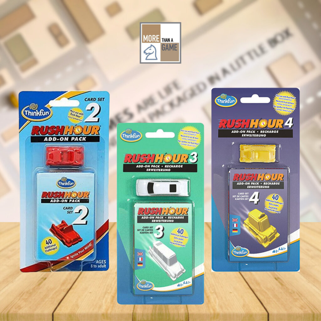 Rush Hour: Add-On Pack Recharge 2/3/4 (Eng) [-Boardgame ลิขสิทธิ์แท้-]
