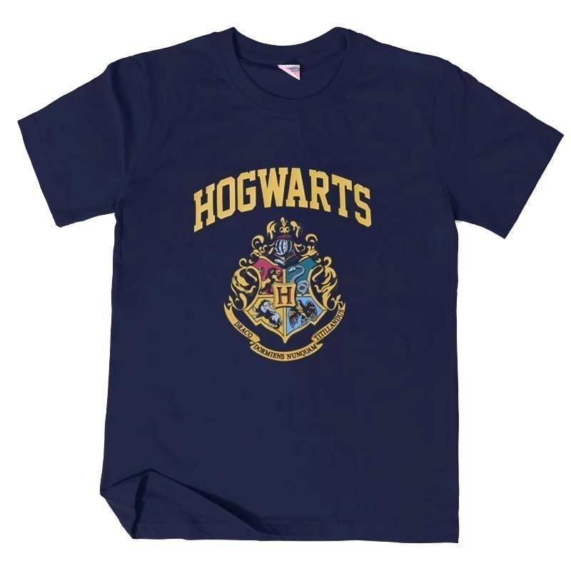 Harry Potter การจัดส่งที่รวดเร็วS-5XL Uniqlo สัตว ์ วิเศษใหม ่ ของ Harry Potter เสื ้ อยืดแขนสั ้ นผ ้ าฝ ้ ายแท ้