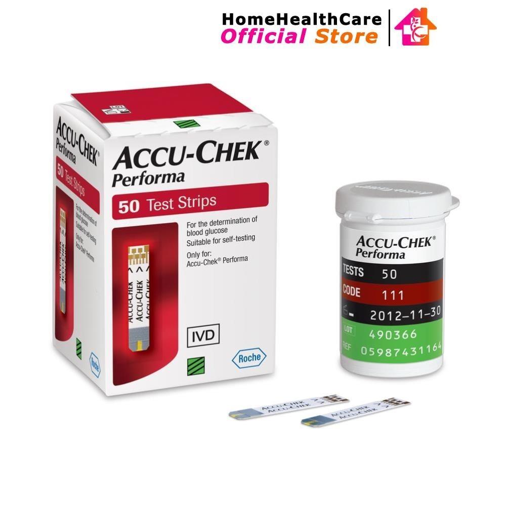 ACCU CHECK PERFORMA 25ชิ้น ใช้สำหรับเครื่อง Accu-Chek รุ่น Performa เท่านั้น (3217)