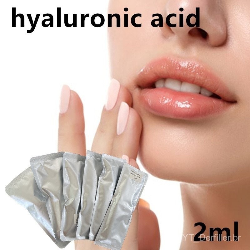 2ml Hyaluronic Acid Essence Beauty Skin Care Hyaluronic Acid Essence Facial Liquid Toot Lip Lifting Shaping