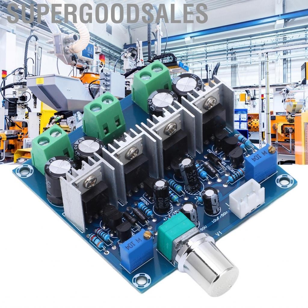 Supergoodsales เพาเวอร์แอมป์วงจรอนาล็อก 2 ช่อง DC24V 2A คลาส A ดิจิตอล