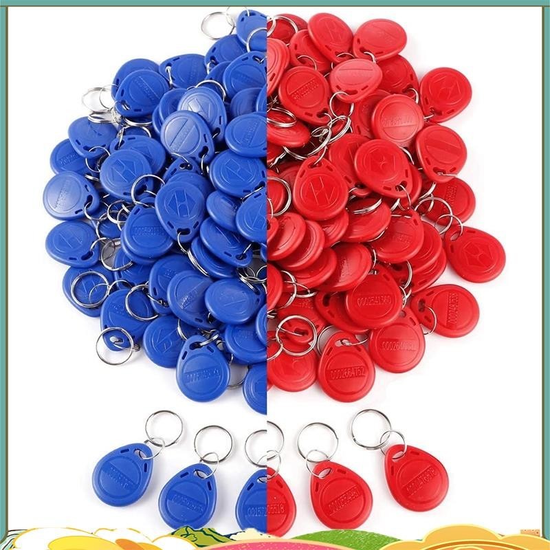50 ชิ้น 125 Khz Proximity ID Card RFID Keyfob Access Control Key สําหรับประตูระบบควบคุมการเข้าถึง TK4100 yehengh