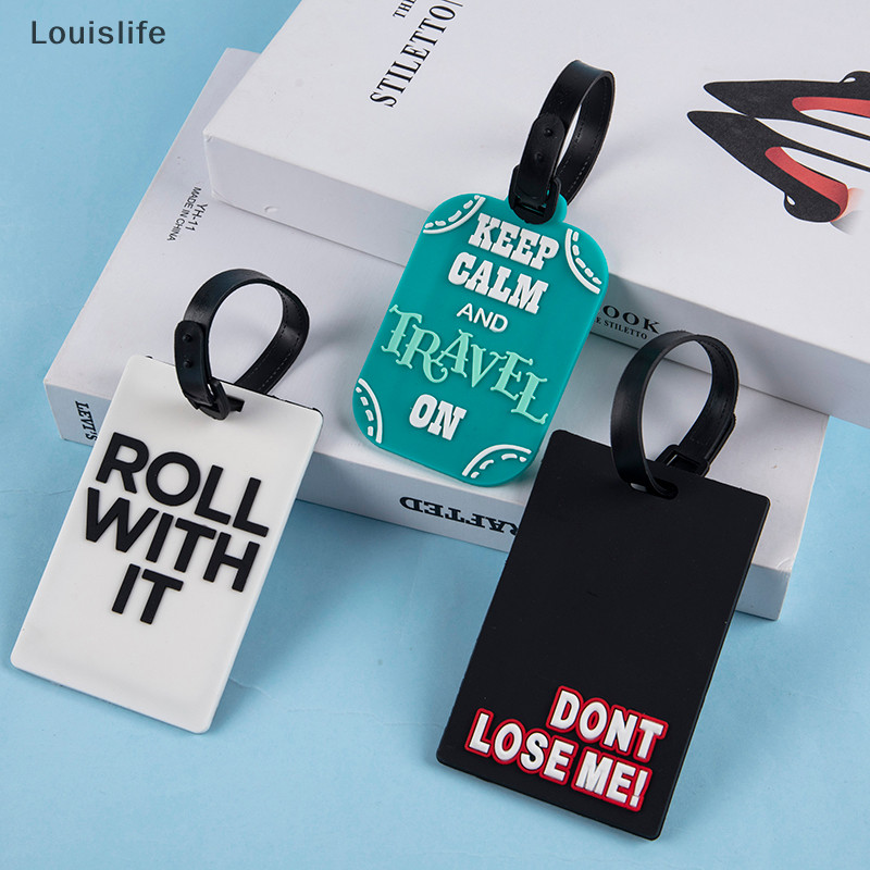 Llph อุปกรณ์เสริมการเดินทางกระเป๋าเดินทางแท็กชื่อ ID Addres Holder Baggage Boarding Tag LLP