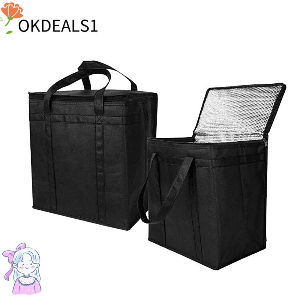 Dealshop กระเป๋าเก็บความเย็น กล่องเก็บความเย็น 31L กระเป๋าปิคนิค ขนาดใหญ่พิเศษ