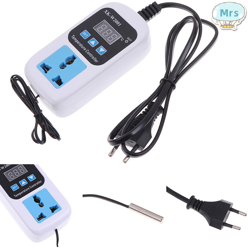 [MR] Ac 110-220V Digital Thermostat Regulator ตัวควบคุมอุณหภูมิไมโครคอมพิวเตอร์ TH