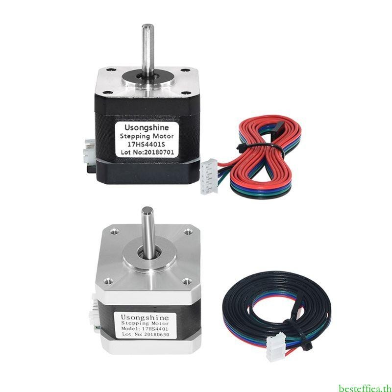 Beste 17HS4401 4-lead Nema 17 42BYGH 1 5A 40 มม. Stepper Motor สําหรับ 3D เครื่องพิมพ์เครื่อง