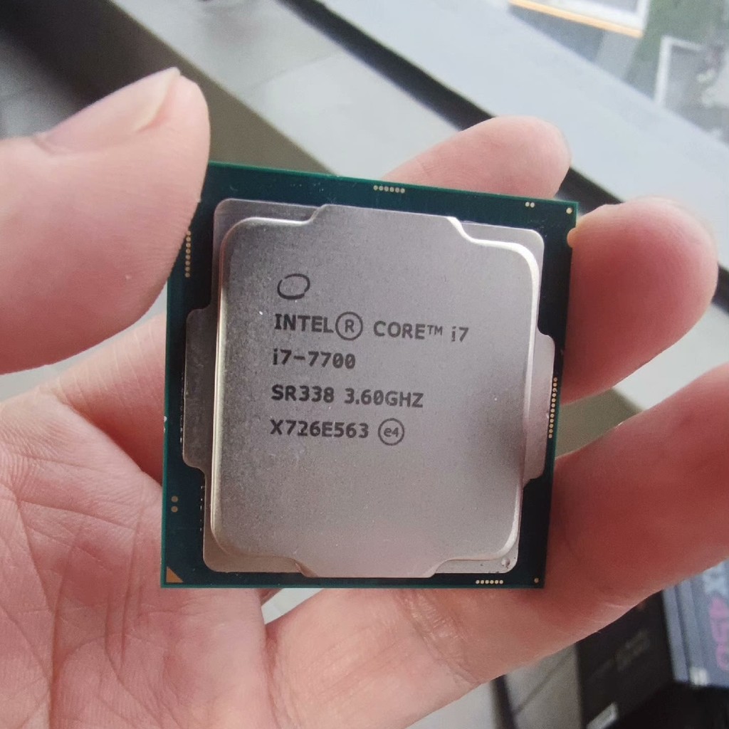 Intel i7 7700K 7700 quad-core แปดเธรด CPU โอเวอร์คล็อกคอมพิวเตอร์4.2GHz