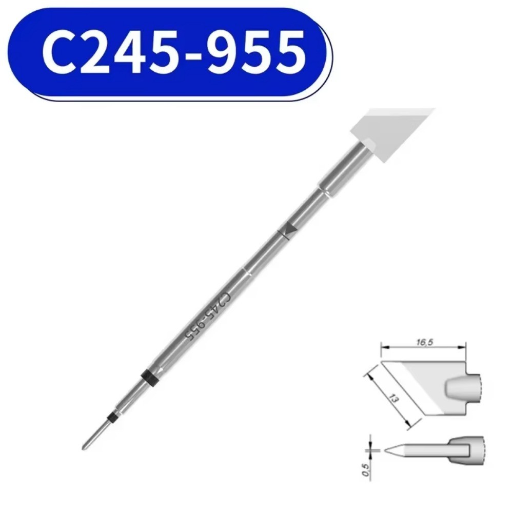 OEM C245 เปลี่ยนหัวแร้งเคล็ดลับ C245 Series C245-SK หัวฉีดเชื่อมใช้งานร่วมกับ I2C T245 สถานีบัดกรี - รูปที่ 4