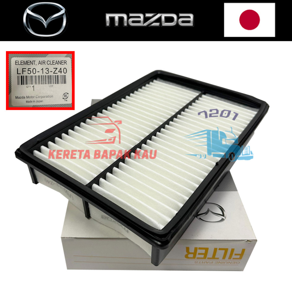 MAZDA LF50-13-Z40A AIR FILTER MAZDA 3 2.0 BK , BL , MAZDA 5 2006 , MAZDA 6 2.0 2013 , MAZDA CX5 ( OL