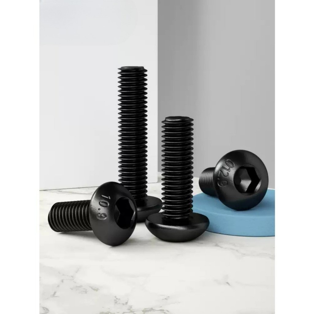 （JSK-1）10.9 เกรด  หัวจมกลม สลักเกลียวซ็อกเก็ต น็อต สกรู  ตลอด หยาบ  ด้ายเต็ม ส่งด่วน 1/4, 1/8, 3/16, 3/8, 5/16, 5/32 - รูปที่ 5