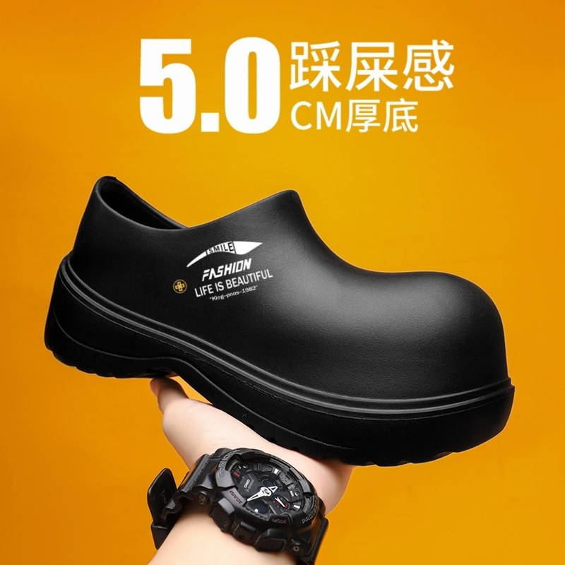 รองเท้าผู้ชาย Big Toe Hole รองเท้าผู้ชาย Slip-On รองเท้าแฟชั่น EVA