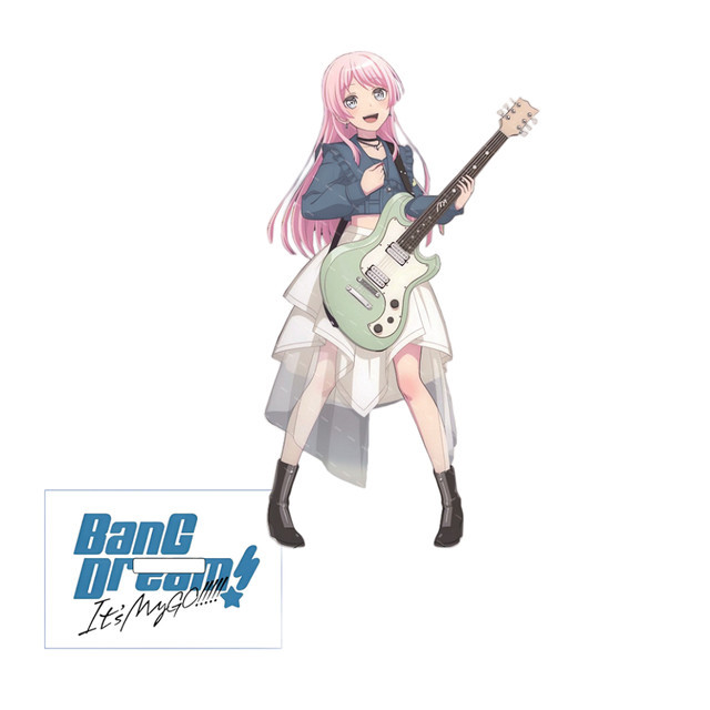 พวงกุญแจอนิเมะ BanG Dream รุ่น Standee! Its MyGO Soyo Nagasaki Anon Chiya ของตกแต่งโต๊ะเรียนและโต๊ะท