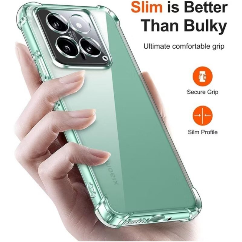 CASE XIAOMI MI 14 / MI 14 PRO / MI 14T / MI 14T PRO / MI 14 ULTRA ANTICRCK JELLY CASE AIRBAG