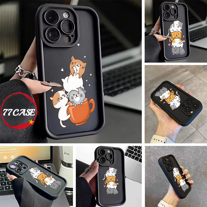 ปลอก HP Untuk OPPO A17 A17K A18 A16 A16S A16K A15 A15S A12 A12S A8 A7 A5 A5S A3S A1K A1 A1 A53 A9 A5