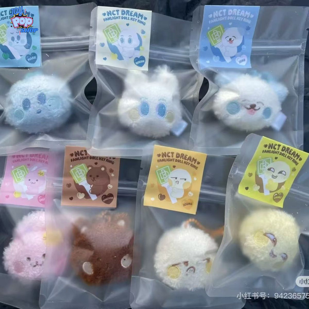 GANTUNGAN NCT Dream fanlight ตุ๊กตาพวงกุญแจตุ๊กตาตุ๊กตา nct dream Mark Jaemin Jeno Renjun Jisung Che