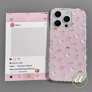 แมวเหมียวน่ารักเมโลดี้สีชมพูกราฟิติเคส Samsung A05 A24 A50 A53 A25 A23 A05s A25 A15 A32 A34 A13 A02s A03 A54 A14 A12