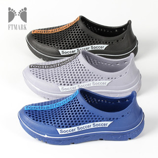 รองเท้าลำลองแบบสวม สำหรับผู้ชาย - น้ำหนักเบา รองเท้าชายหาดฤด…