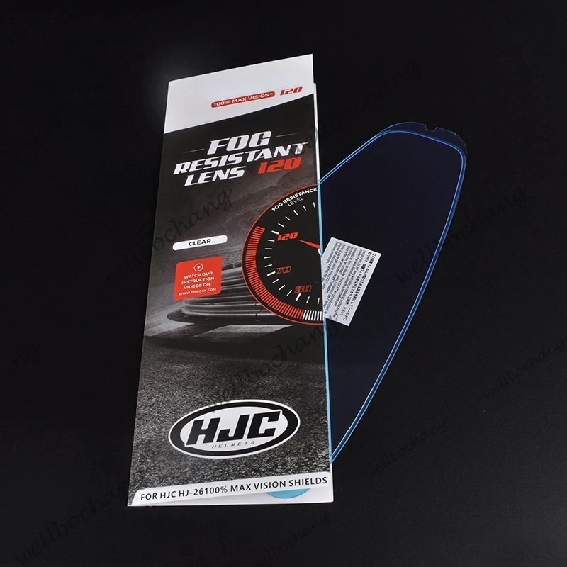 HJC Anti Fog HJ หมวกกันน็อครถจักรยานยนต์ Visor ฟิล์มป้องกันหมอกสําหรับHJC I70 HJC C70 HJC RPHA 11
