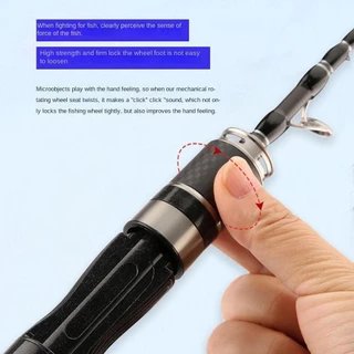 BLOOMZO ชุดเบ็ดตกปลา, Telescopic Spincast Fishing Reel เบ็ดตกปลาครบชุด, เด็กแก้ว Fibre Ultra Short Casting Rod Feeder Rod Combo ตกปลา