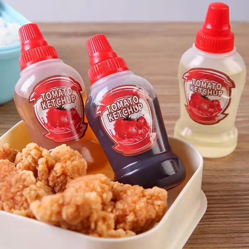 12ชิ้นมินิพลาสติกเครื่องปรุงบีบขวด-ซอสมะเขือเทศบีบ-แบบพกพาครัวอุปกรณ์เบนโตะ-ขวดจ่ายซอสป้องกันการรั่ว-ภาชนะสําหรับน้ํามัน,บาร์บีคิวน้ําผึ้งซอส - รูปที่ 5