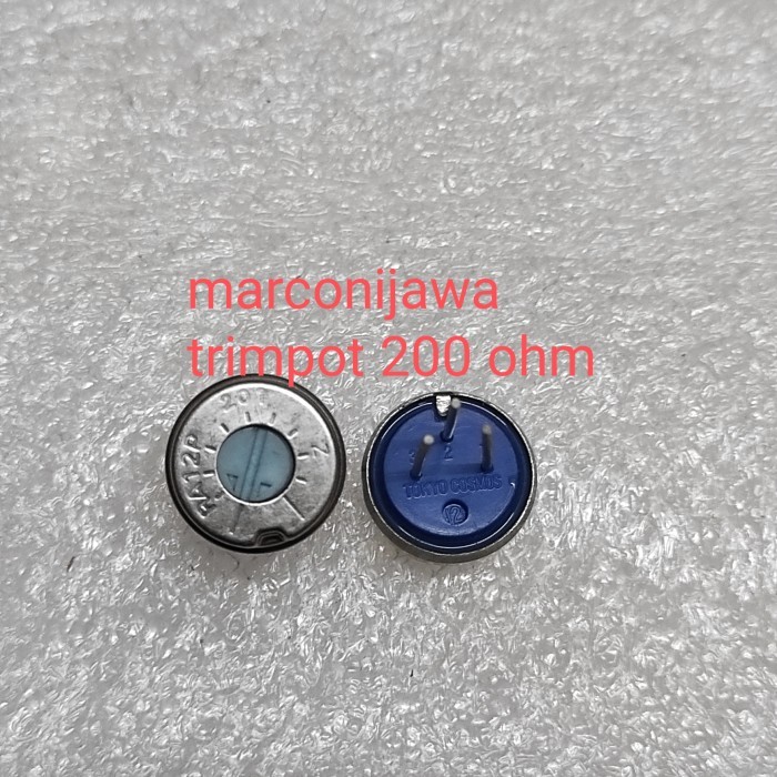 AS01 ตัดแต่งพอต VR 200 โอห์ม RA12P 201 คิ้วบนญี่ปุ่น