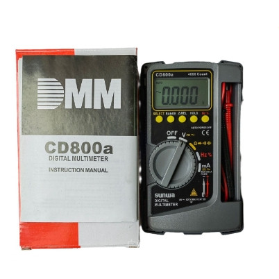 WDL Sunwa Digital Tester Meter CD800A มัลติมิเตอร์ Multitester CD800 All-in-One DMM
