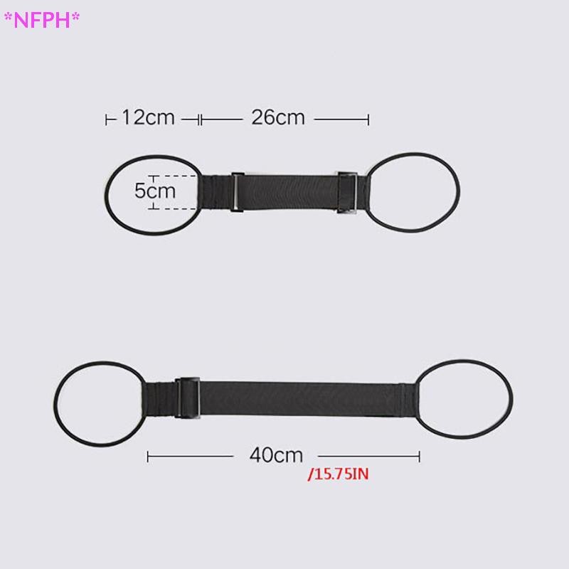 Nfph>หลายสียืดหยุ่นปรับสายรัดกระเป๋าเดินทาง Carrier สายคล้อง Baggage Bungee เข็มขัดกระเป๋าเดินทางเข็มขัด Travel Security พกพาบนสายรัดใหม่