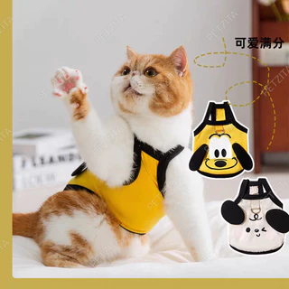 🇹🇭พร้อมส่ง🇹🇭 🔆🟡 เสื้อสายเดี่ยวแต่งดีเทลสุดน่ารัก for pet เสื้อผ้าสัตว์เลี้ยง สุนัข หมา แมว
