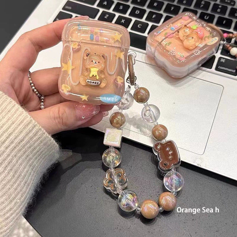 Honey Bear Lenovo LP40 เคสหูฟัง HT38 ไร้สาย Lenovo XT88 บลูทูธ xt95pro เคสป้องกัน