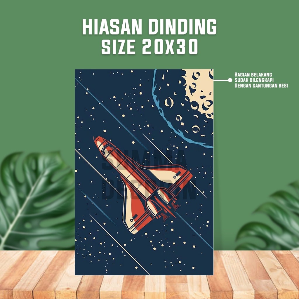 Vintage Aesthetic Wall Decorative - Aesthetic Room Decor - ขนาด 20x30 -