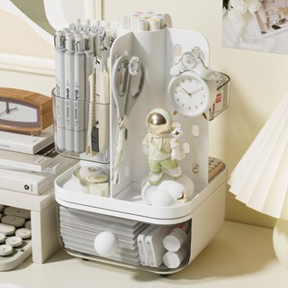 กล่องจัดเก็บบนโต๊ะ, ลิ้นชักดีไซน์มีความโปร่งใส แผ่นผ้ามีรูแบ…