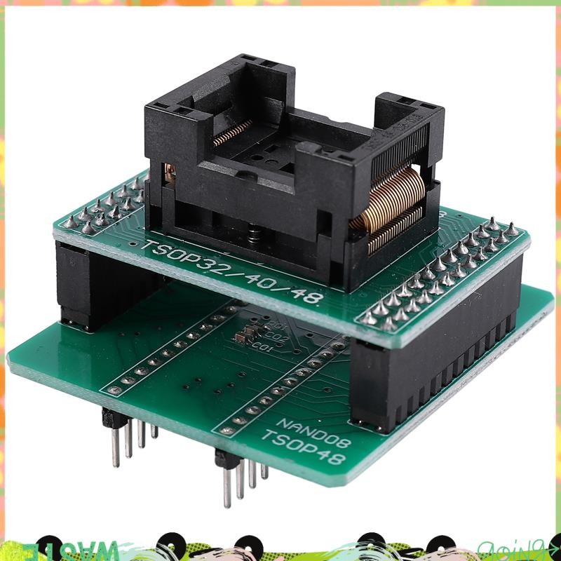 Super Andk Tsop48 Nand อะแดปเตอร์สําหรับ Minipro Tl866Ii Plus โปรแกรมเมอร์สําหรับ Nand แฟลชชิป Tsop4