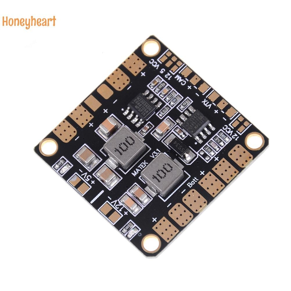 <Honeyheart>Quadcopter Power Hub Power Distribution Board PDB พร้อม BEC 5V & 12V สําหรับ FPV
