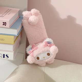 น่ารัก My Melody Headrest Sweet Piano Back Cushion รถที่นั่งเข็มขัดรถ Plush อุปกรณ์เสริมของขวัญสาว