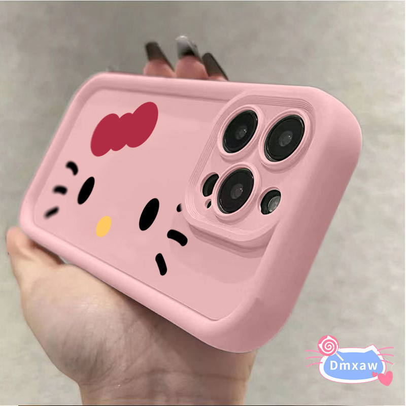 Hello Kitty เคสซิลิโคนสําหรับ Samsung Galaxy A55 5G S24 S23 S22 S21 FE Ultra Plus S24 + S23 + S22 + 