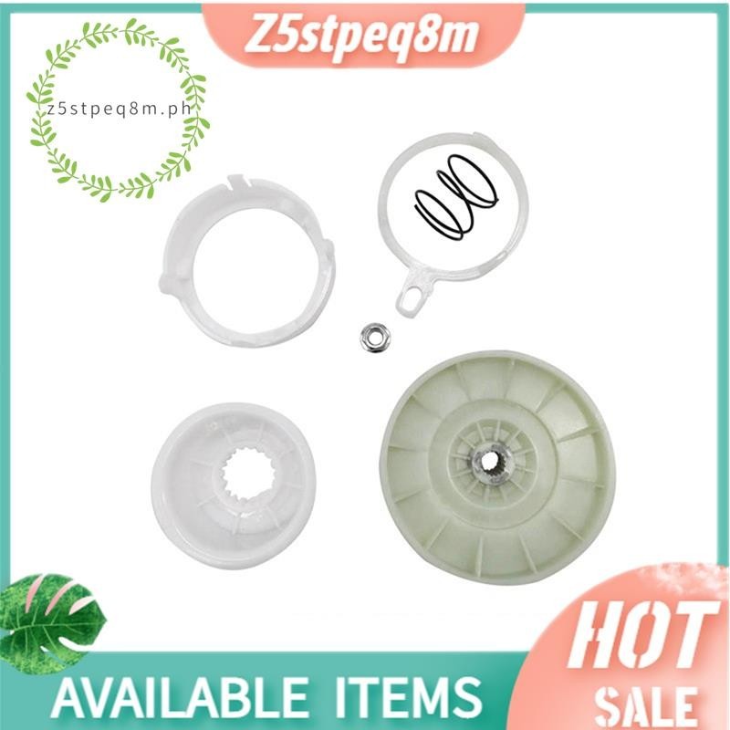 Z5stpeq8m1 ชิ้น W10721967 เครื่องซักผ้าลูกรอกคลัทช์พลาสติกสีขาวอุปกรณ์เครื่องใช้ในบ้านสําหรับอ่างน้ํ