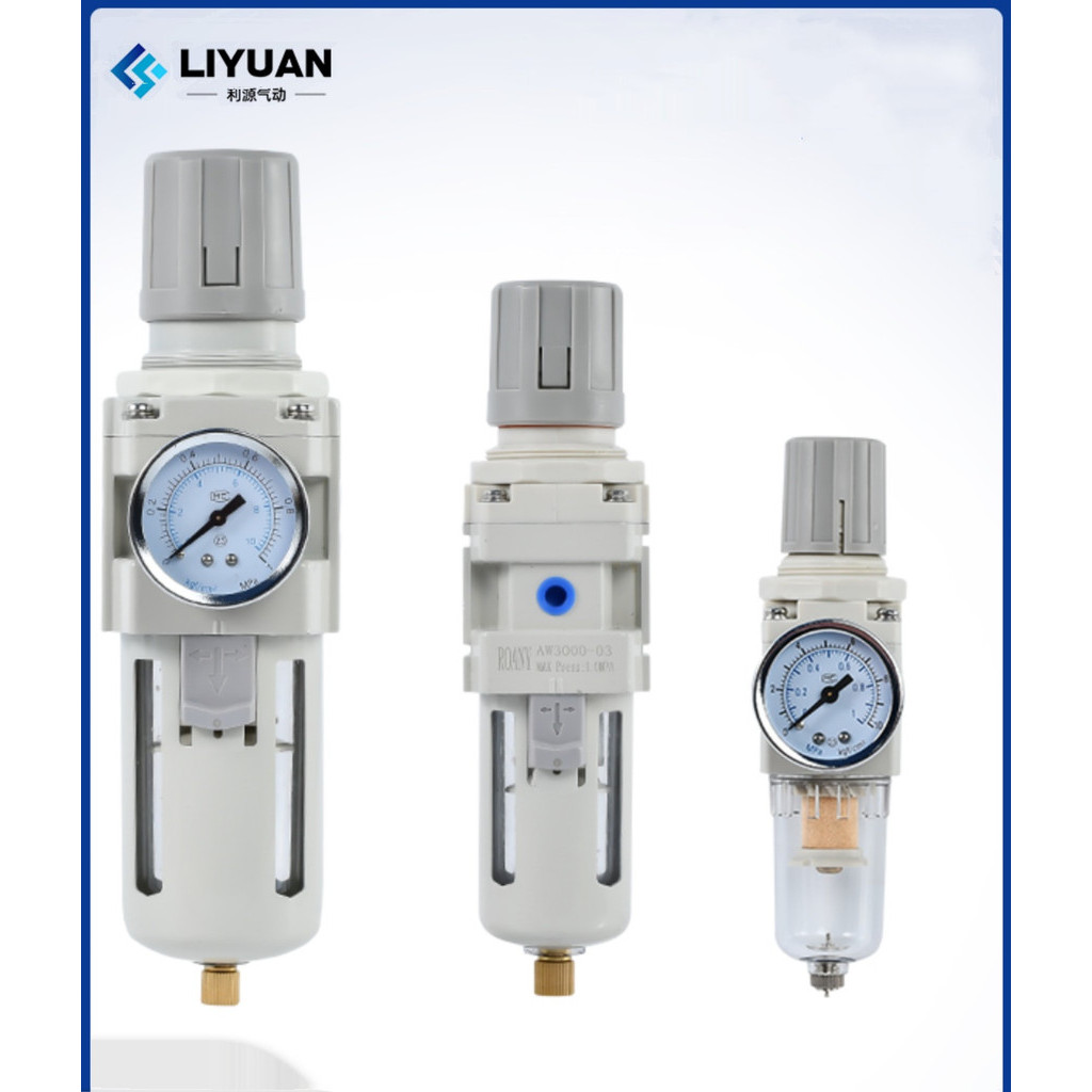 SMC type ฟิลเตอร์ลดแรงดันนิวเมติก AW3000 AW2000-02 AW3000 AW4000-03 AW4000-04 06