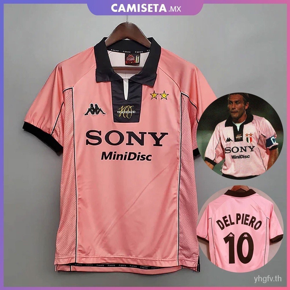 เสื้อกีฬาแขนสั้น ลาย Juventus Jersey visit 1997-1998 สไตล์เรโทร