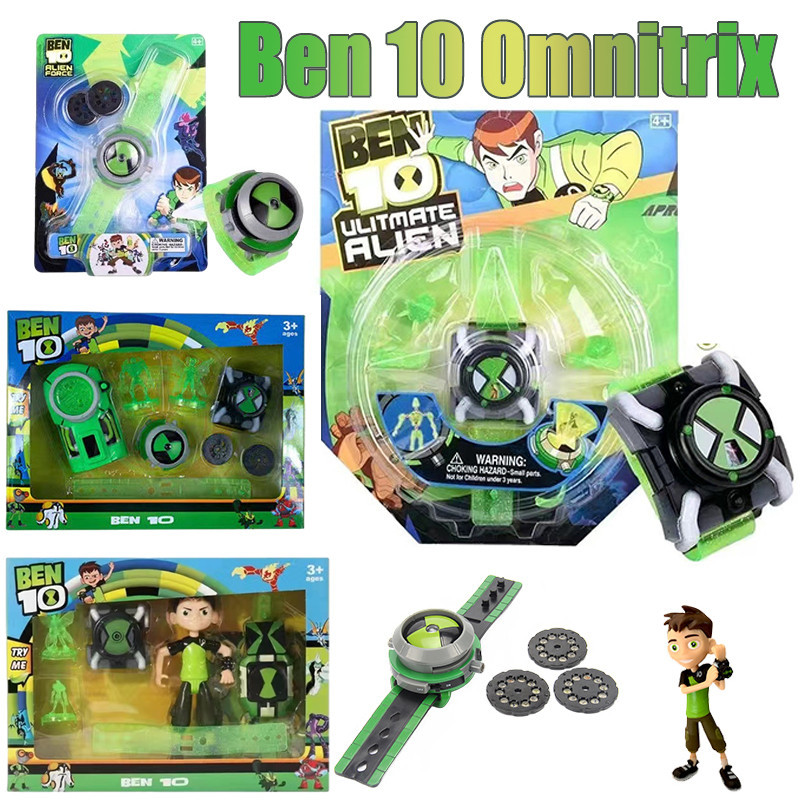 Ben 10 Omnitrix Benjamin Kirby Tennyson Omnitri โมเดลนาฬิกาข้อมือ ของเล่นสําหรับเด็ก Ben10
