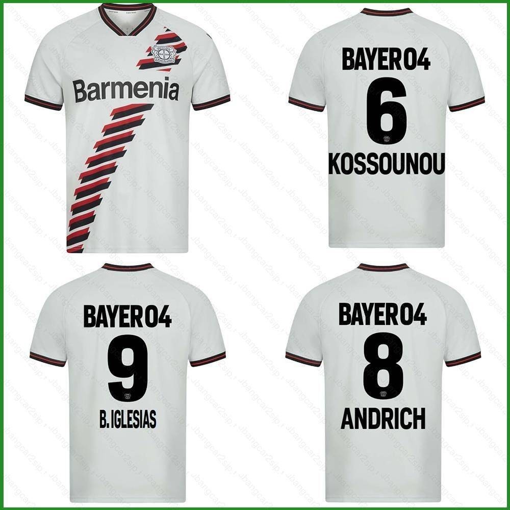 【SY3】เสื้อยืด ลาย Bundesliga Bayer 04 Leverkusen Kossounou Andrich Biglesias พลัสไซซ์ สําหรับเด็ก และผู้ใหญ่ 2023-2024