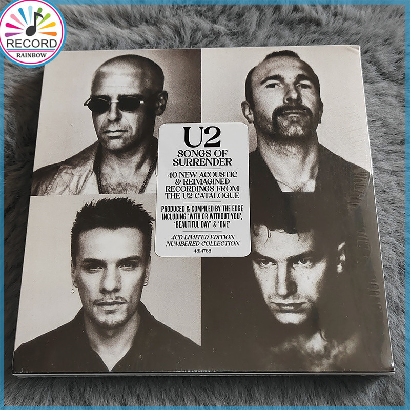 U2 Songs Of Surrender 2023 4อัลบั้มต้นฉบับ [ปิดผนึก] ใหม่เอี่ยม
