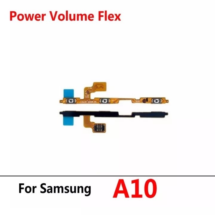 J5O2 & สําหรับ Samsung galaxy A10 A20 A30 A40 A50 A60 A71 สวิทช์ระดับเสียงเปิดปิดปุ่ม Key Flex Cable