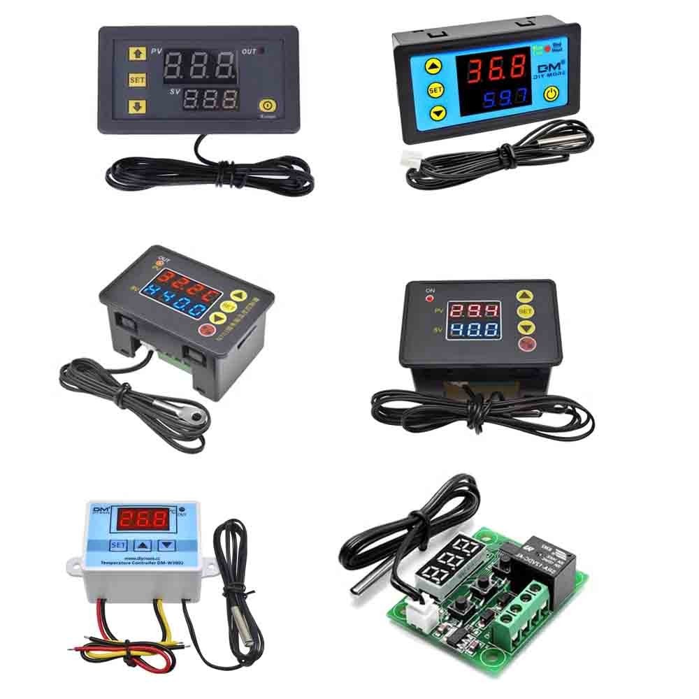 W3230 โมดูลสวิตช์ควบคุมอุณหภูมิดิจิทัล ขนาดเล็ก