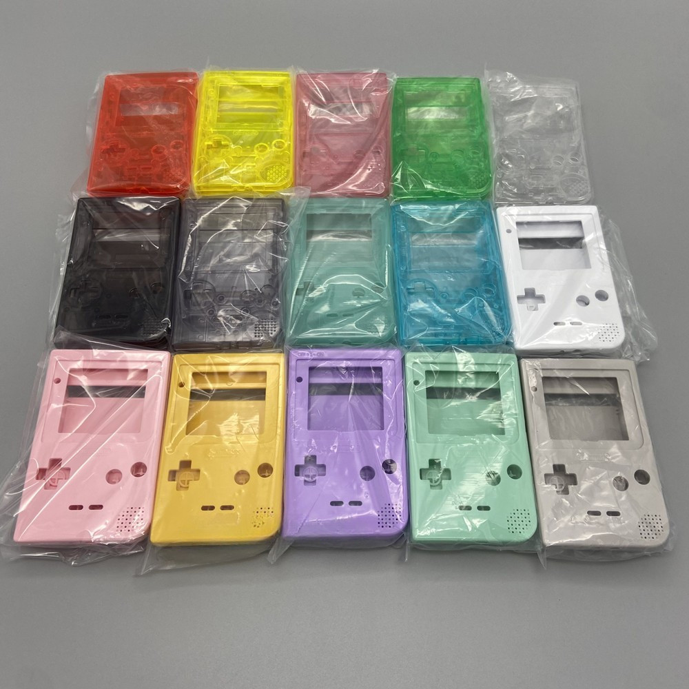 1 ชุดการเปลี่ยนเปลือกหอย IPS สําหรับ GAMEBOY กระเป๋า GBP คอนโซลปุ่มและสกรูและกาวนําความร้อนและสติ๊กเกอร์