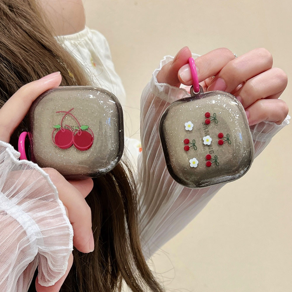 Clear Glitter ป ้ องกันสําหรับ Samsung Galaxy Buds 2 Live Butterfly Star ซิลิโคนหูฟังสําหรับ Galaxy Buds FE/Buds 2Pro