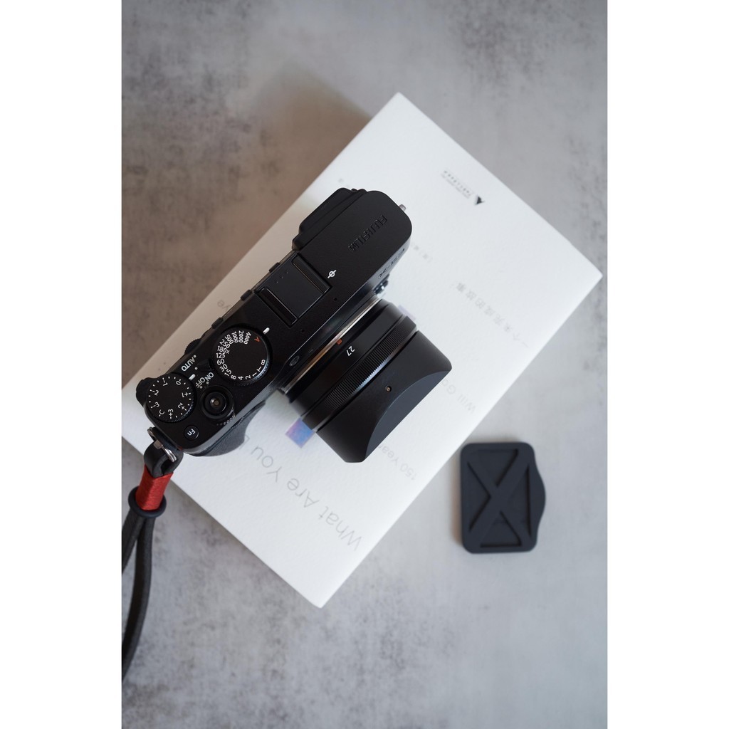 Fuji XF27 Hood เหมาะสําหรับ XF27 เลนส ์ โฟกัสคงที ่ xf27f2.8 รุ ่ นที ่ สอง Mingjiang 27