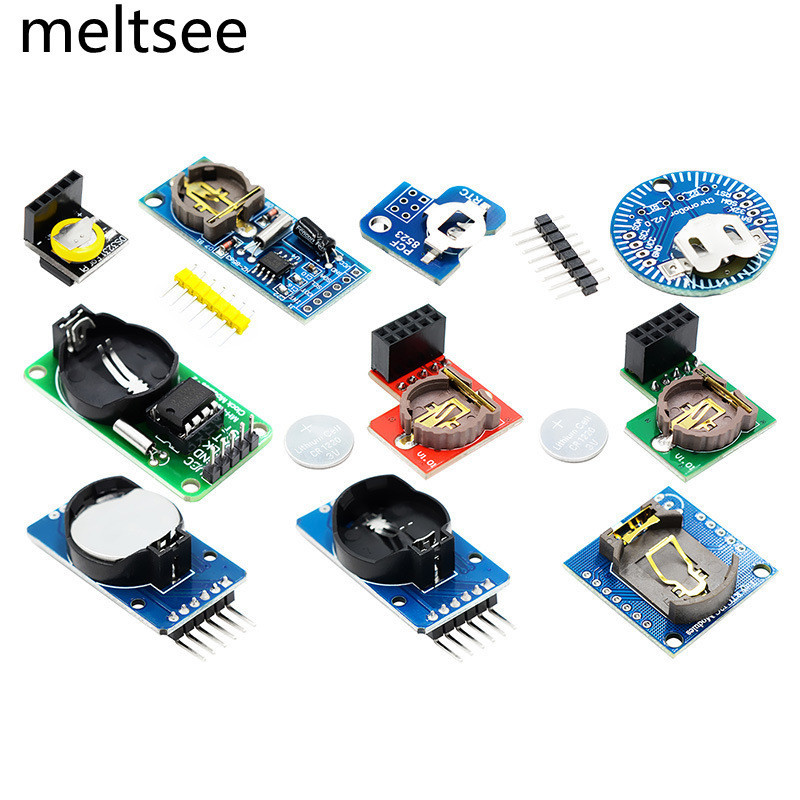 Pcf8563 DS3231 PCF8523 AT24C32 DS1302 DS1307 DS2121SN IIC Precision RTC Real Time Clock โมดูลหน ่ วย