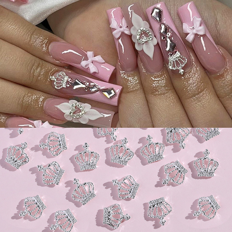 ใหม ่ เครื ่ องประดับทําเล ็ บมงกุฎ 20 ชิ ้ น/set เครื ่ องมือทําเล ็ บ