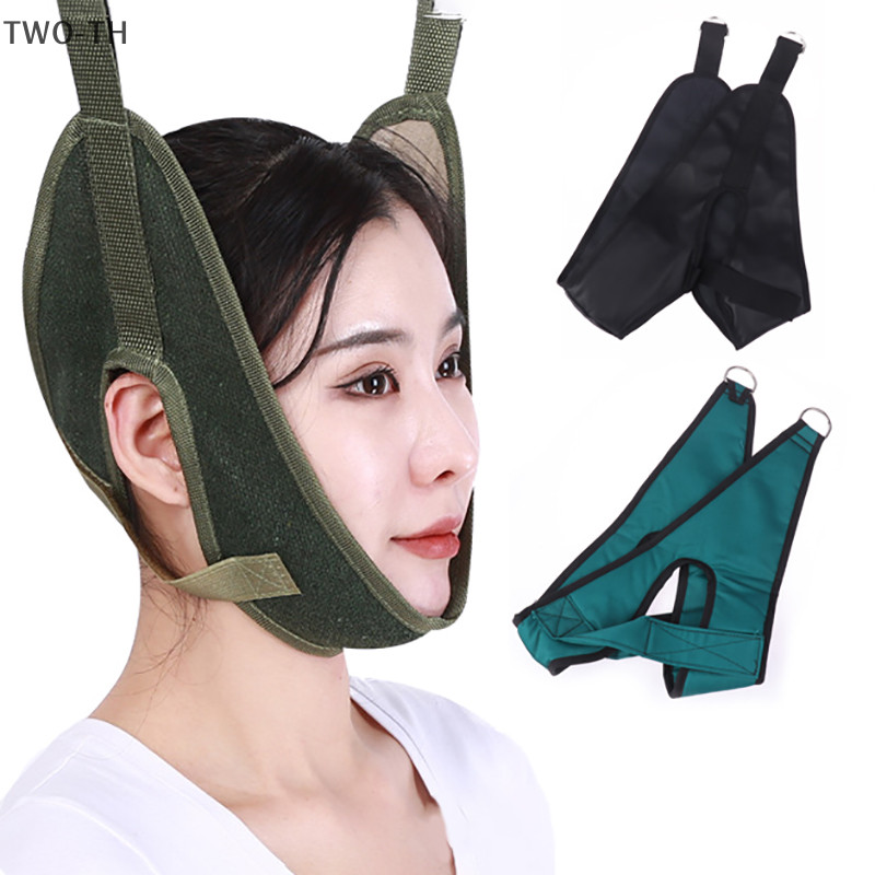 Two-th ไคโรแพรคติกเครื ่ องมือคอสายรัดคอเปลแขวนอุปกรณ ์ ดึงปากมดลูกคอยืดเข ็ มขัด Osteochondrosis บรรเทาอาการปวดใหม ่ - รูปที่ 5